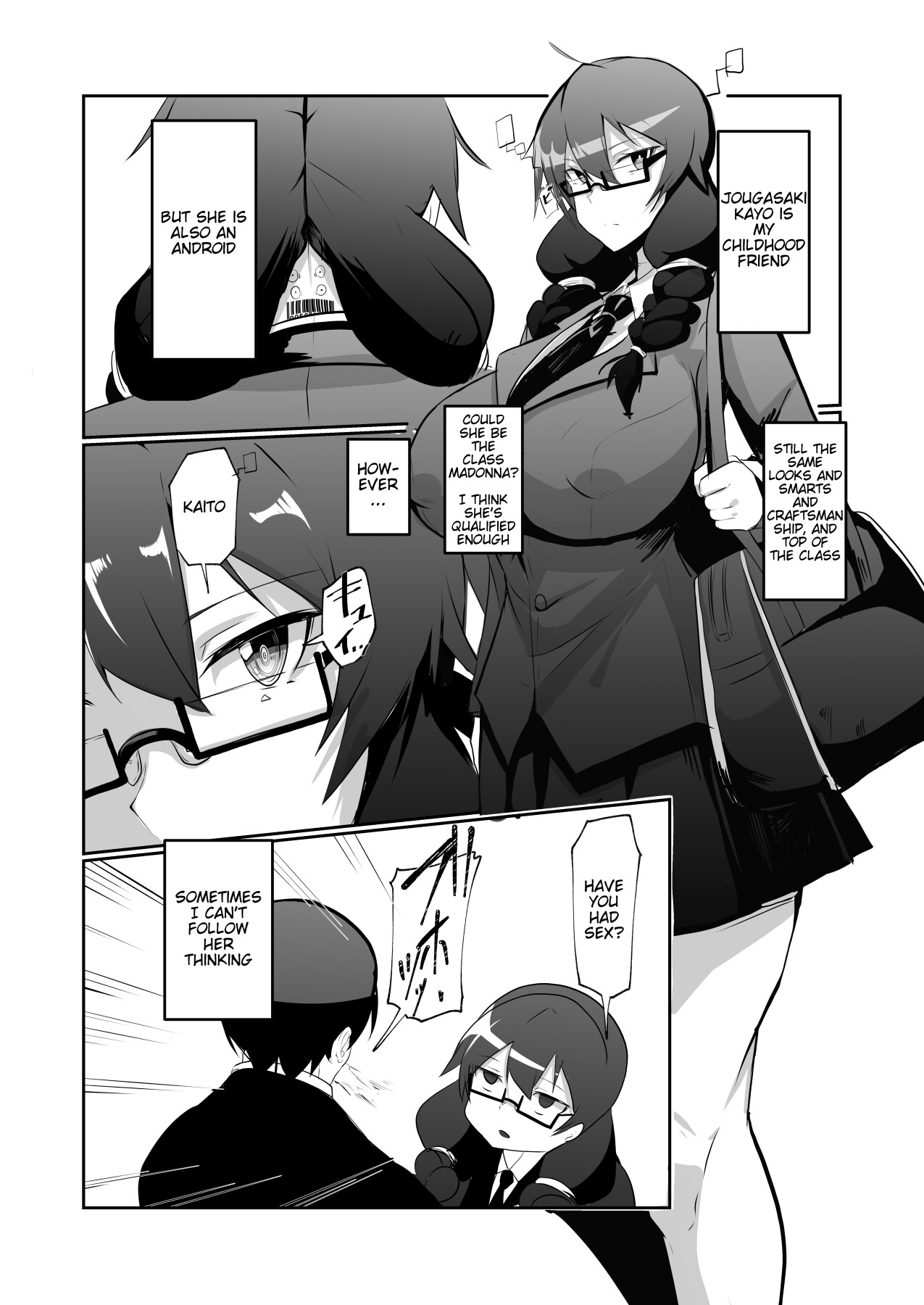 Hentai Manga Comic-The Manga about being Lovey-Dovey with your Android Childhood Friend-Read-5